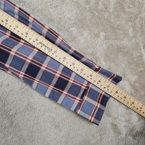 Timberland Button-Down Plaid Shirt Mens Sz XXL 2XL Multicolor Pocket Long Sleeve - Picture 5 of 10